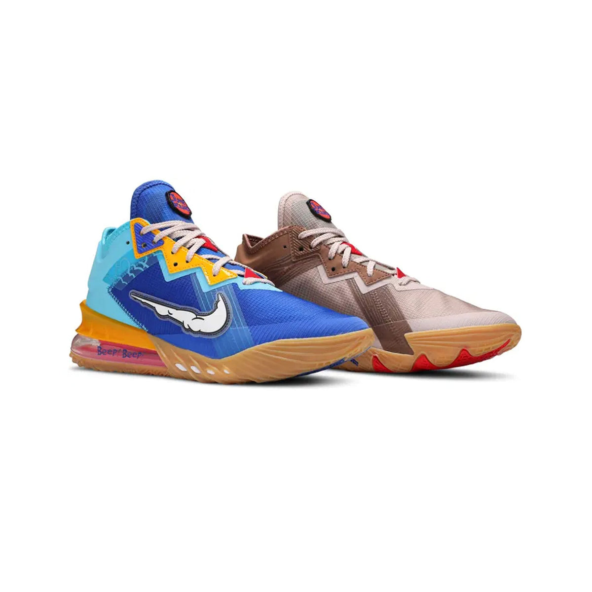 Nike LeBron 18 Low 'Wile E. vs Roadrunner Space Jam' (2021)
