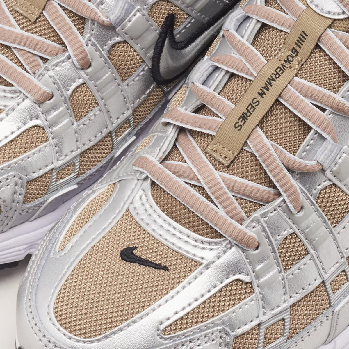 Nike P-6000 'Khaki Metallic Silver'