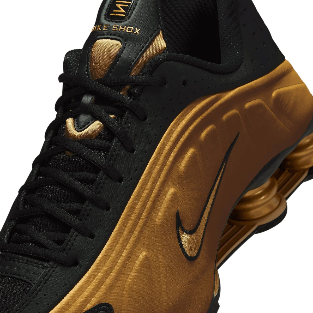 Nike Shox R4 'Metallic Gold Black' (2025)