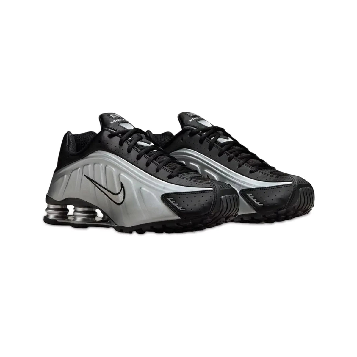 Nike Shox R4 'Metallic Silver Black' (2025)