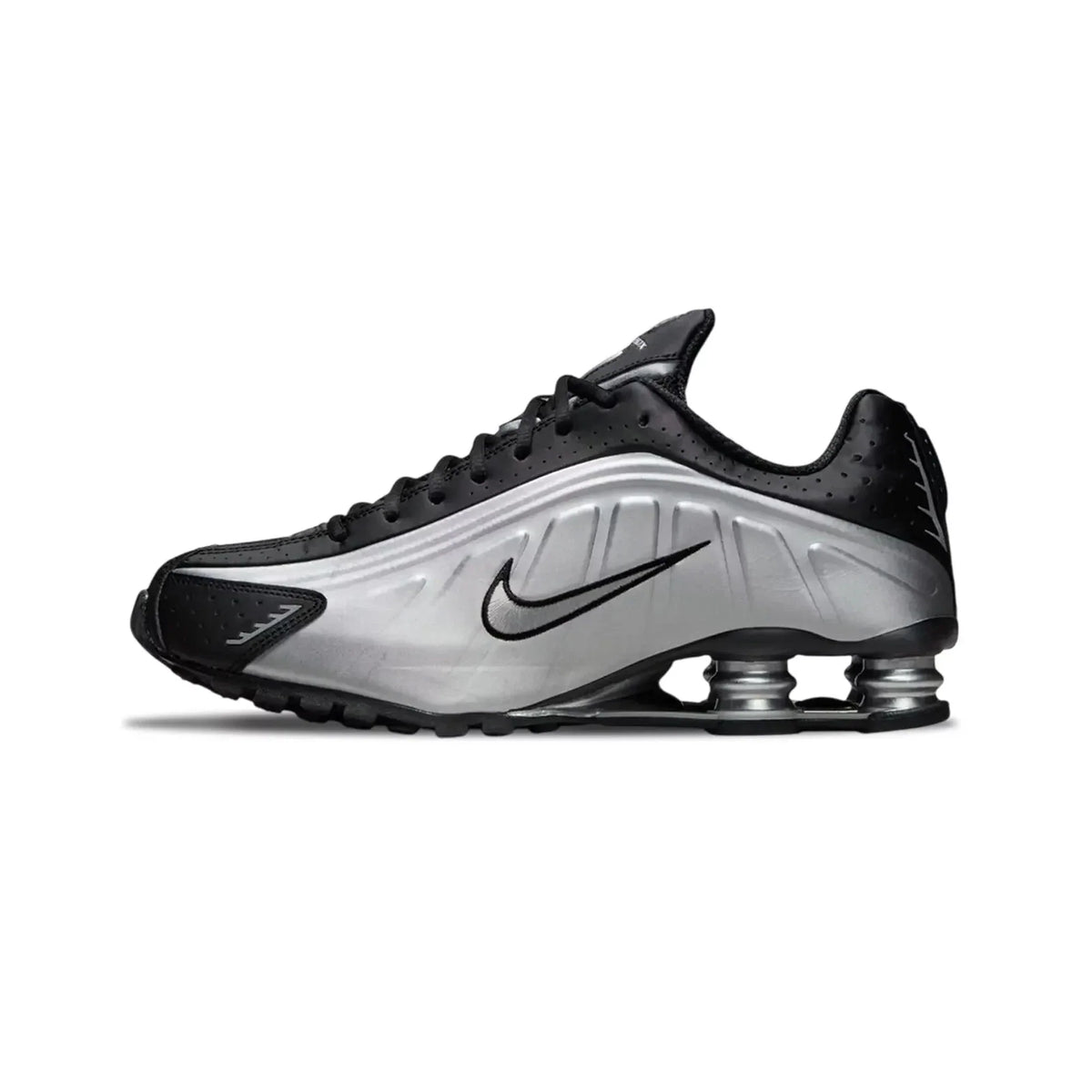 Nike Shox R4 'Metallic Silver Black' (2025)