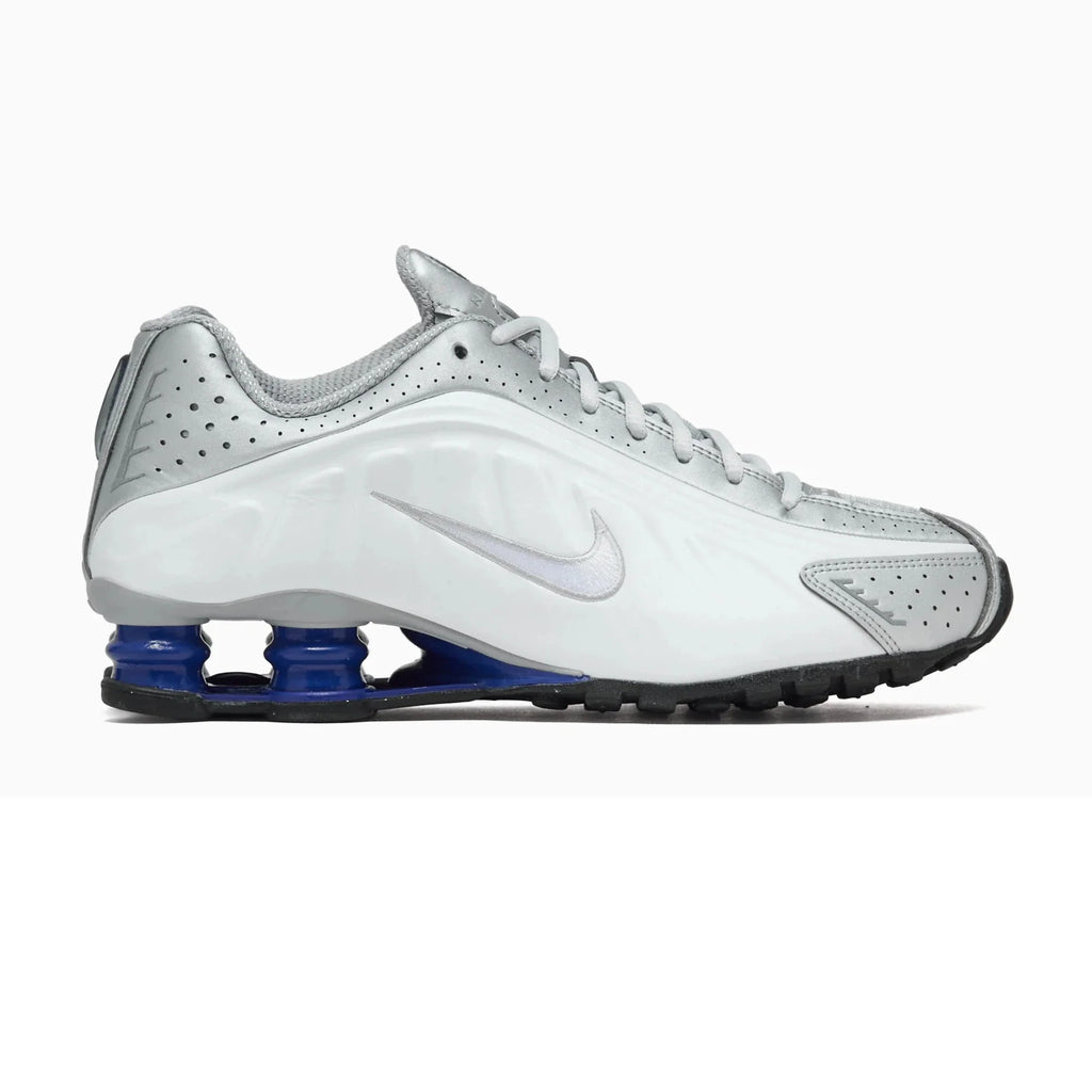 Nike Shox R4 'Metallic Silver Deep Royal Blue' (2024)