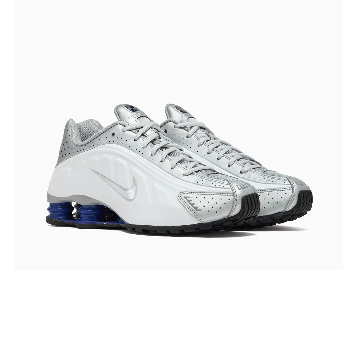 Nike Shox R4 'Metallic Silver Deep Royal Blue' (2024)