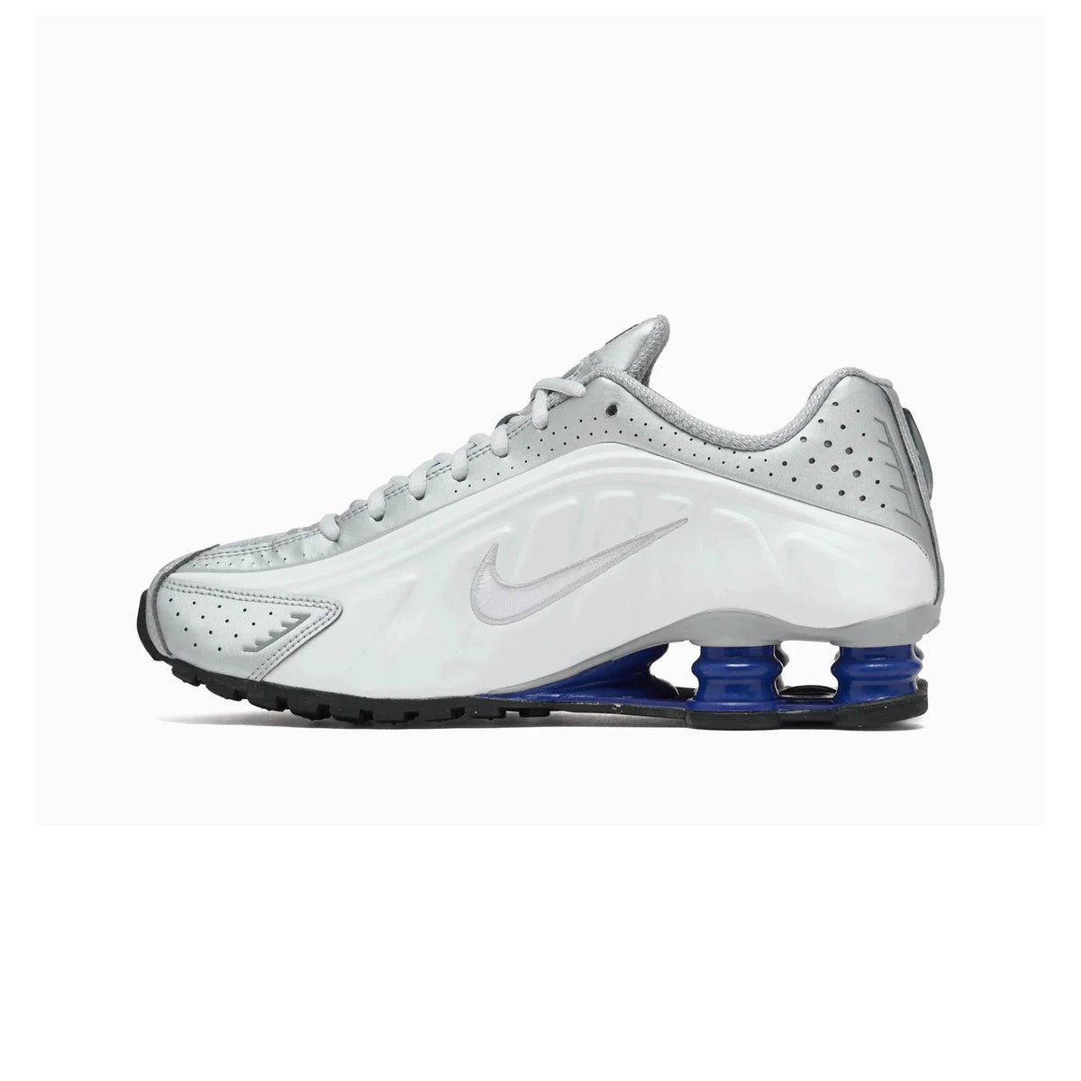 Nike Shox R4 'Metallic Silver Deep Royal Blue' (2024)