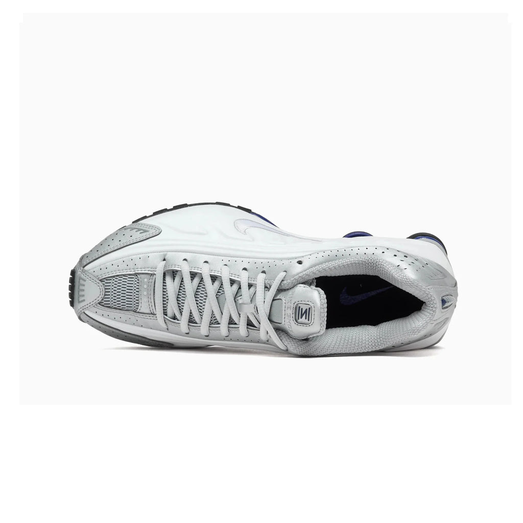 Nike Shox R4 'Metallic Silver Deep Royal Blue' (2024)