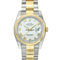 Rolex Datejust 116233 White Roman Oyster
