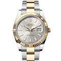 Rolex Datejust 126333 Silver Index Two Tone Oyster