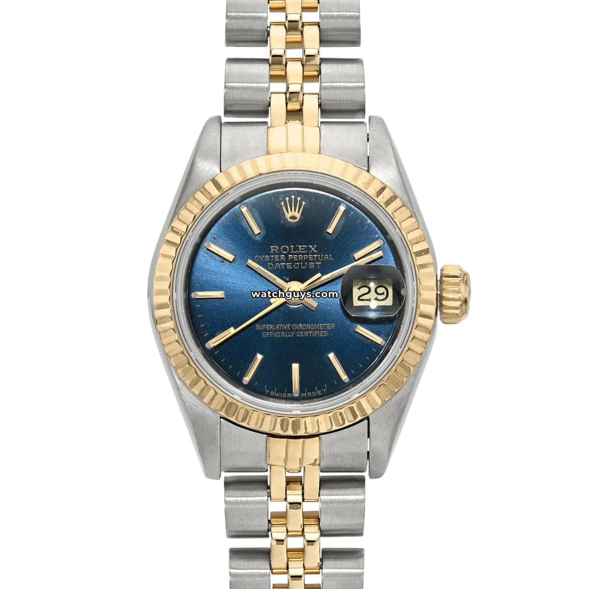 Rolex Datejust 69173 Blue Index