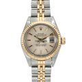 Rolex Datejust 69173 Silver Tapestry Index