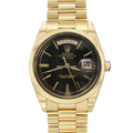 Rolex Day-Date 6612 Black Index President
