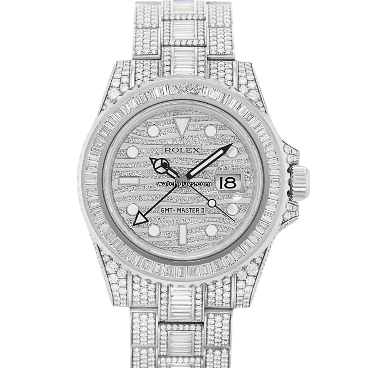 Rolex GMT-Master II 116769TBR "Ice" Diamond Paved