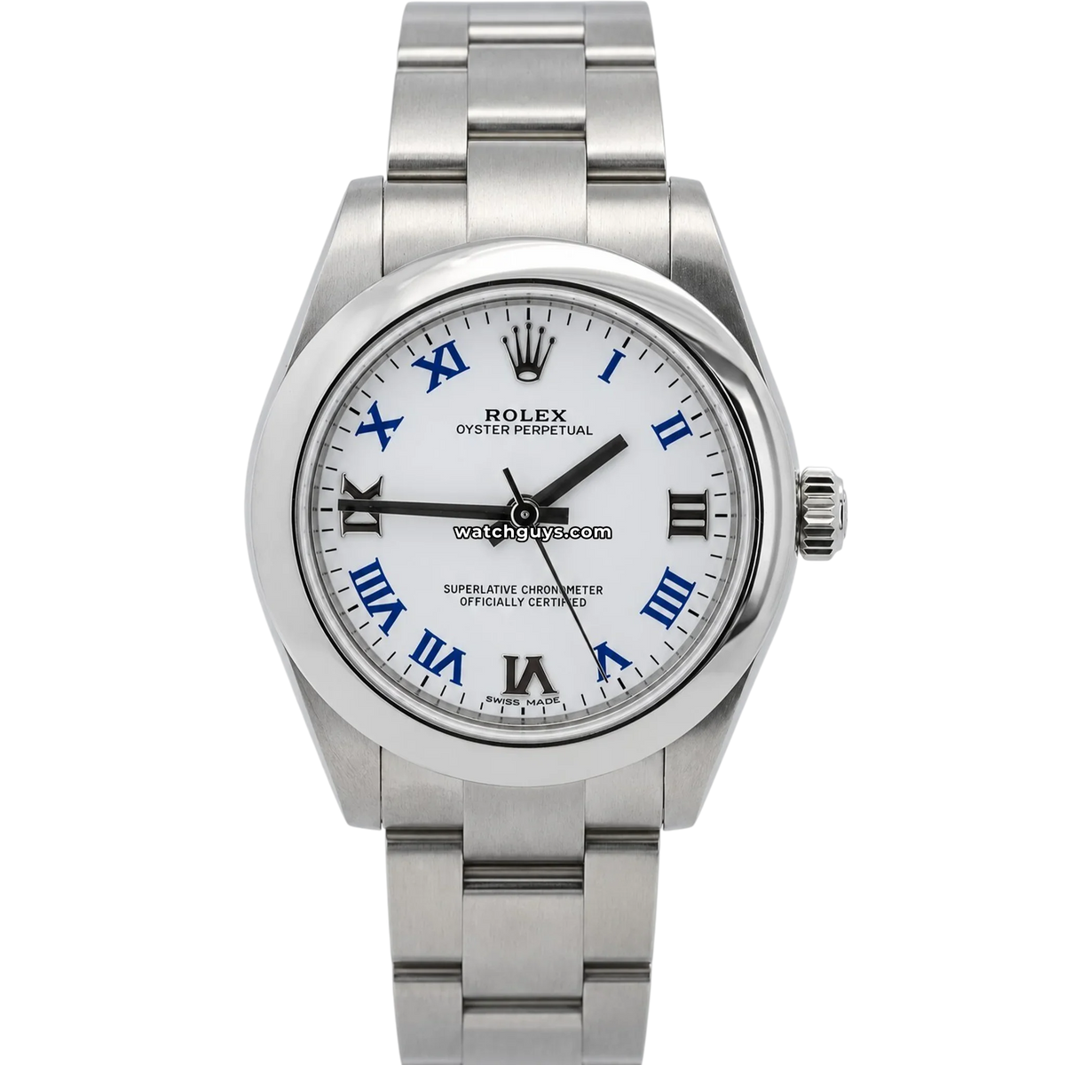 Rolex Oyster Perpetual 177200 White Roman