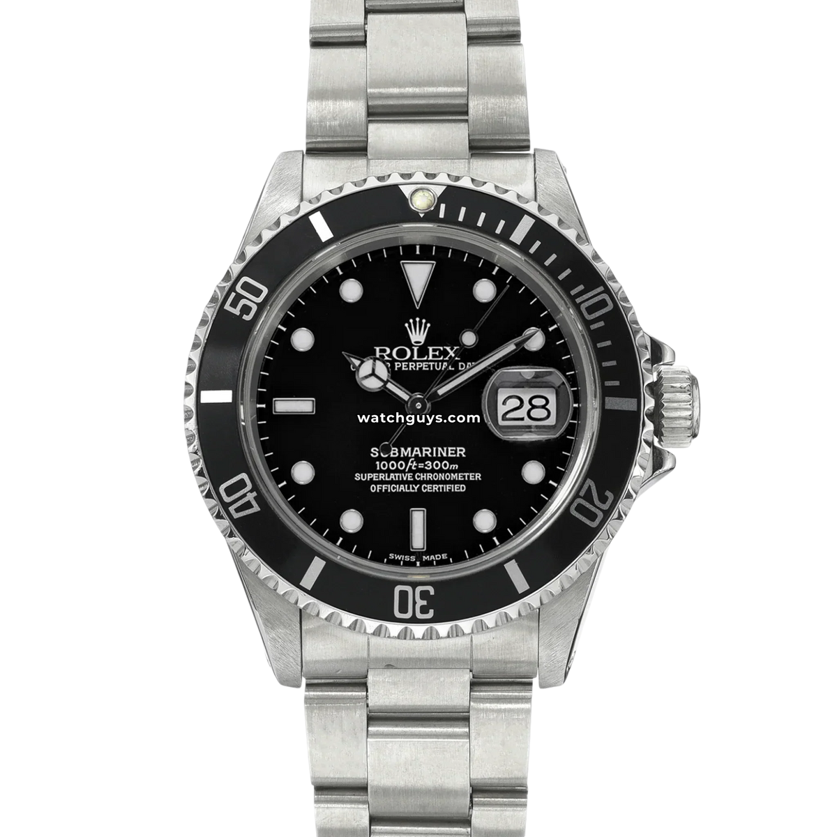 Rolex Submariner 16610 Black
