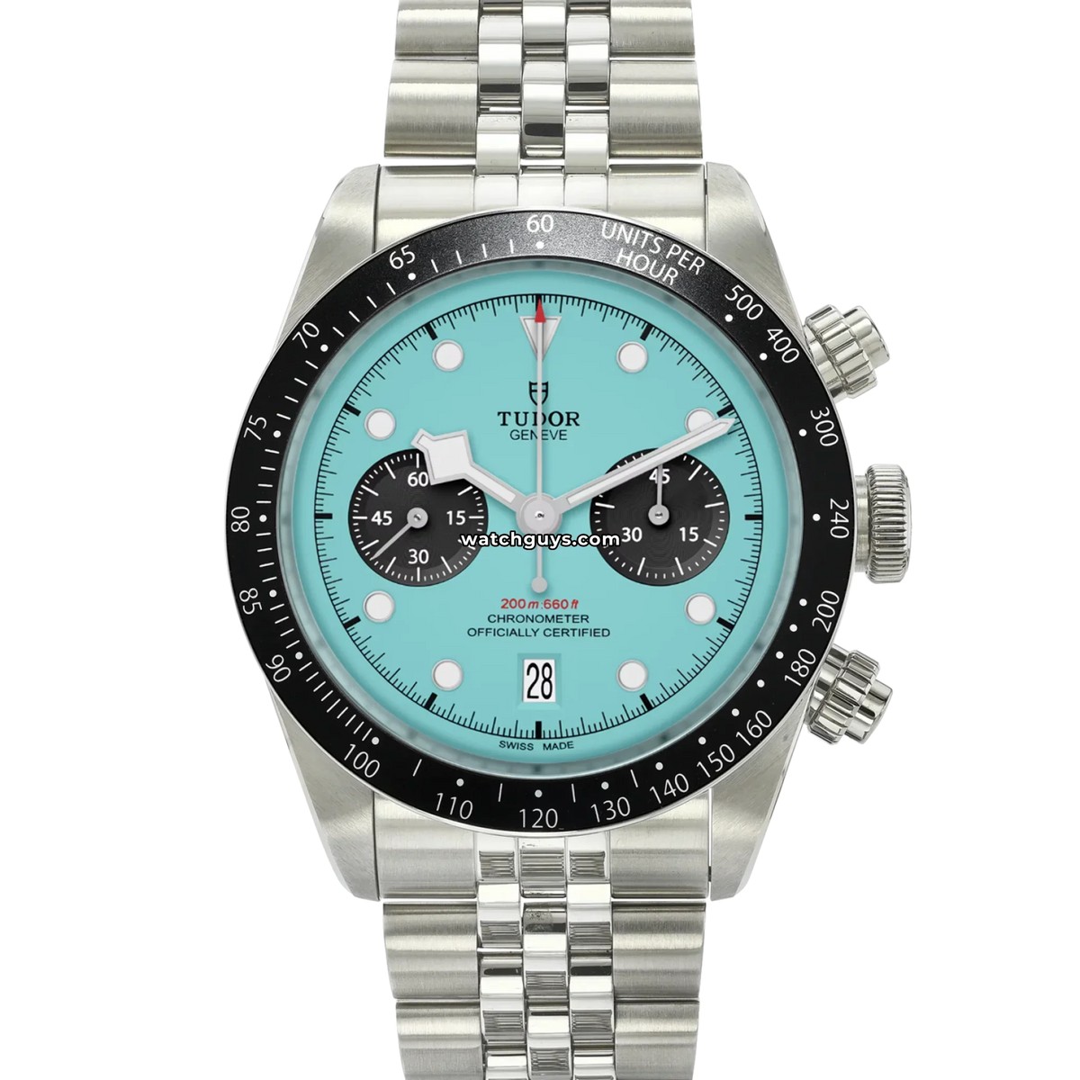 Tudor Black Bay Chrono 79360N Flamingo Blue