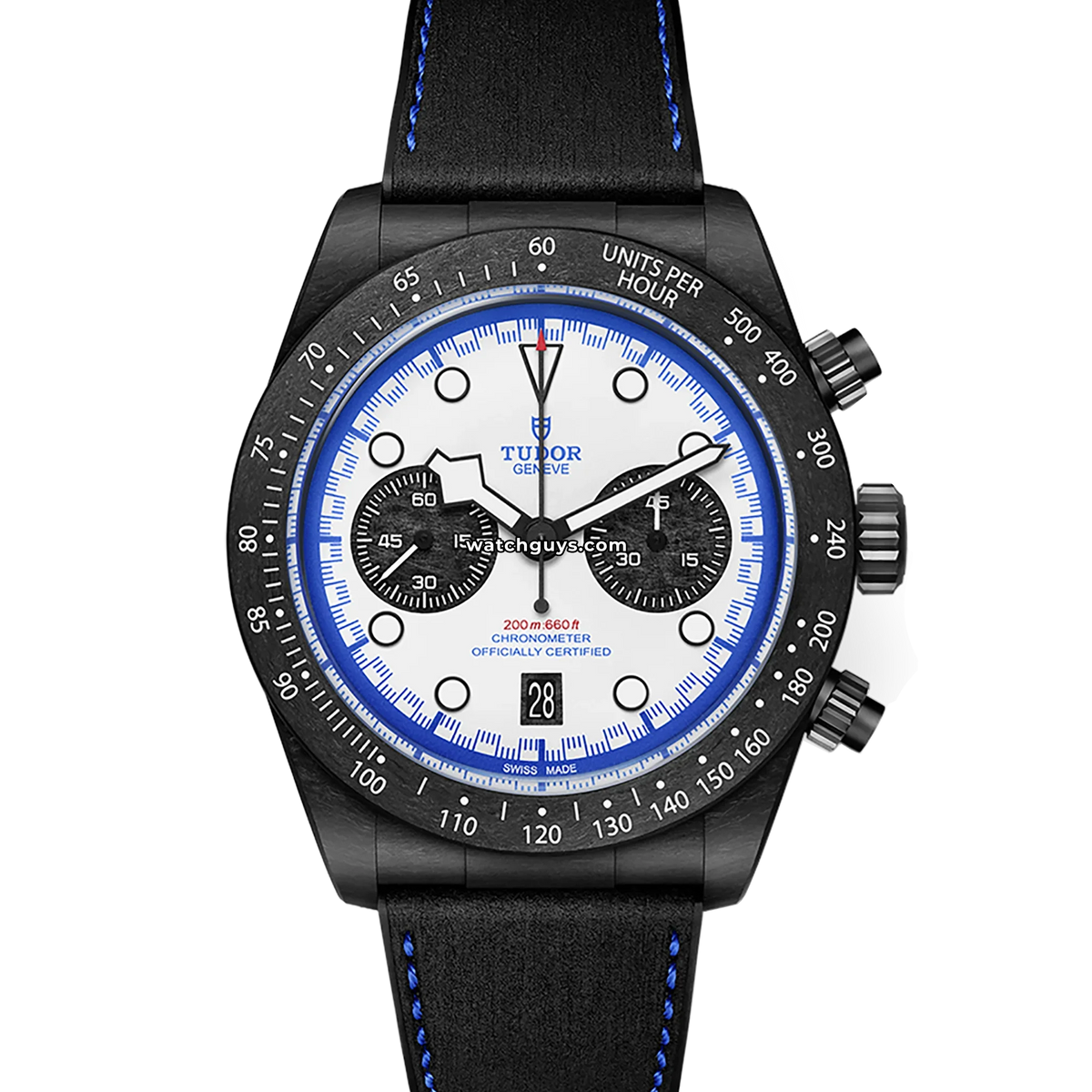 Tudor Black Bay Chrono 79377KN White Carbon
