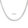 Diamond Tennis Necklace 8 Carat TW 14k White Gold