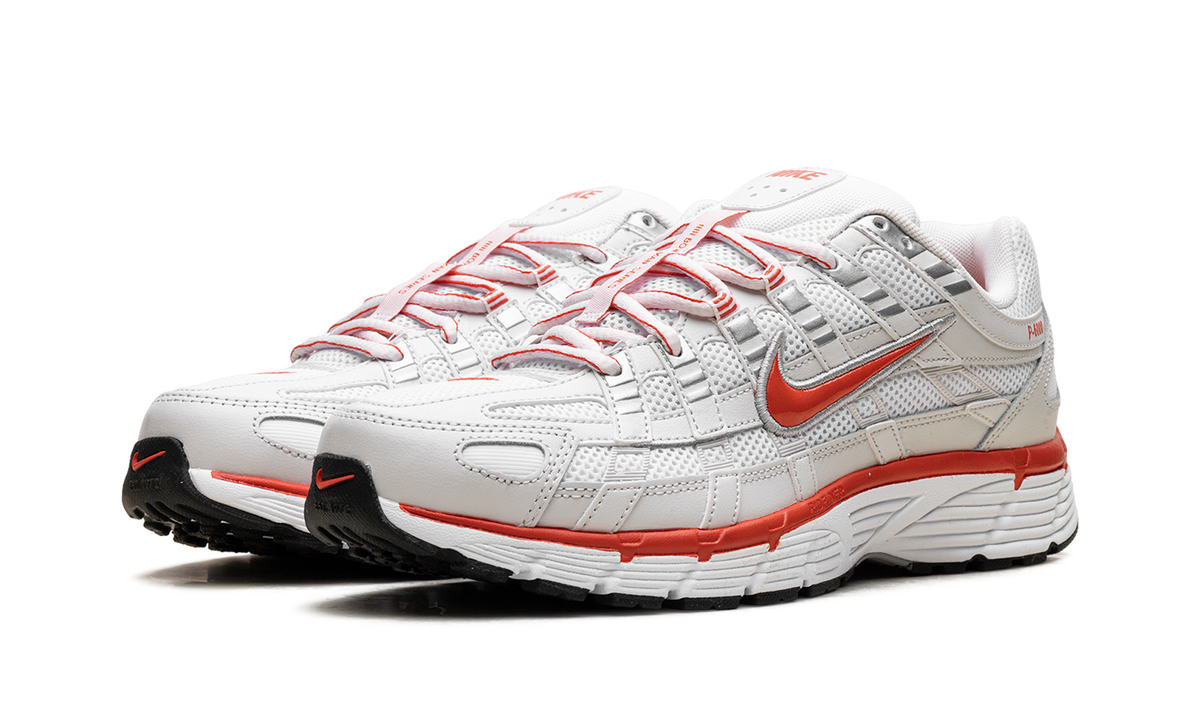 P-6000 Wmns "White Platinum Tint Black Picante Red" BV1021 107