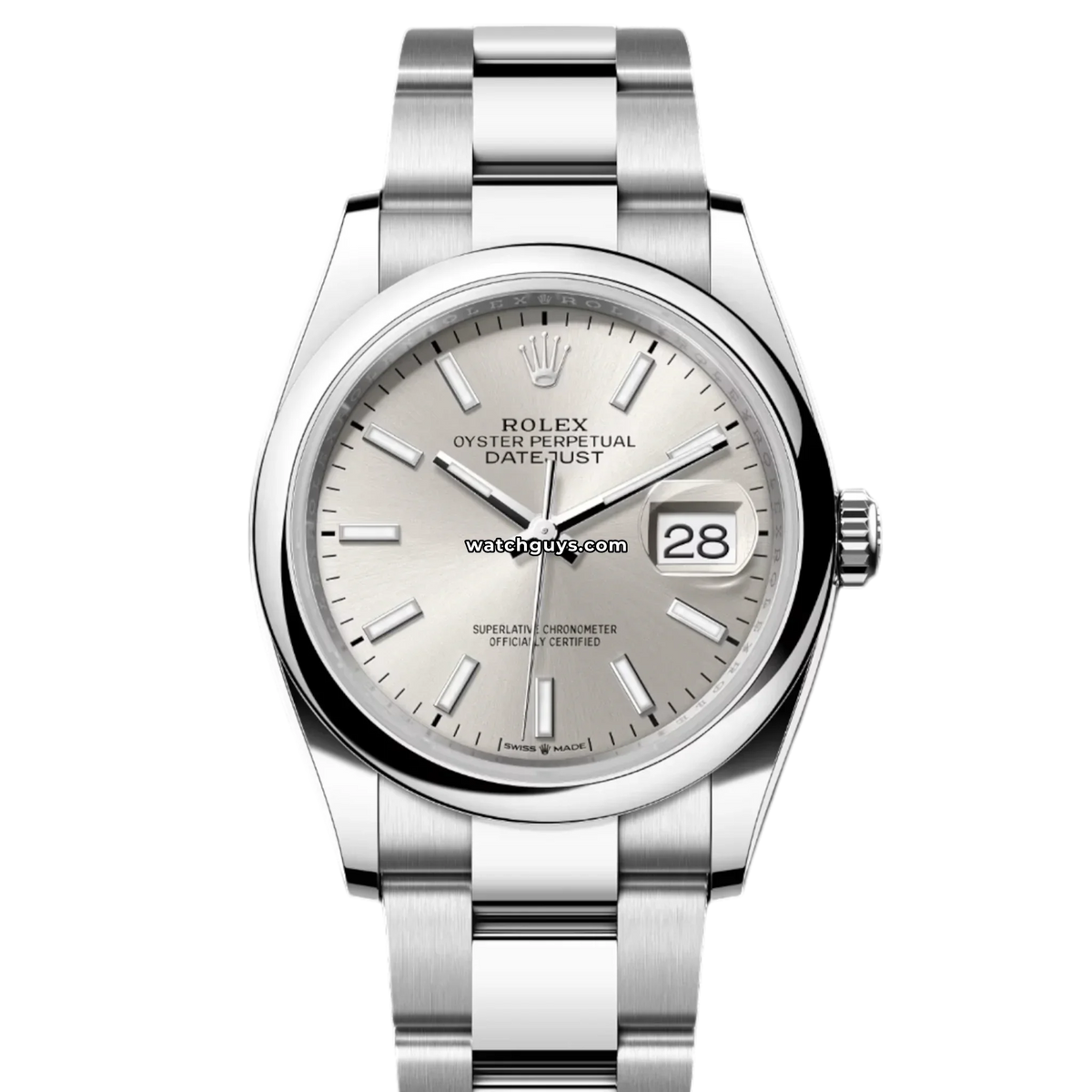 Rolex Datejust 126200 Silver Oyster