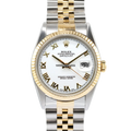 Rolex Datejust 16233 White Roman Jubilee