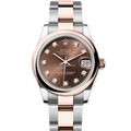 Rolex Datejust 278241 Chocolate Diamond Oyster