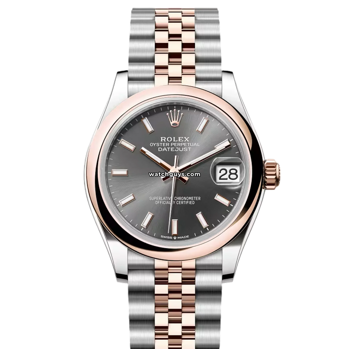 Rolex Datejust 278241 Slate Index Jubilee