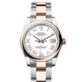 Rolex Datejust 278241 White Roman Oyster