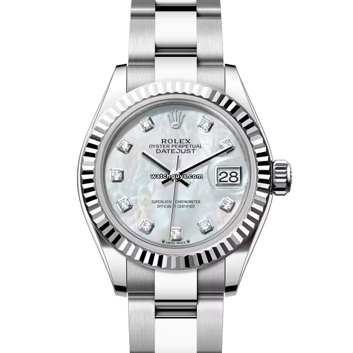 Rolex Datejust 279174 Mother of Pearl Diamond Oyster