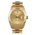 Rolex Datejust 68278 Champagne Index President