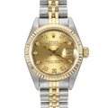 Rolex Datejust 69173 Champagne Diamond