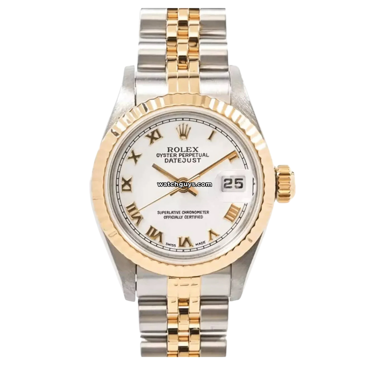 Rolex Datejust 79173 White Roman Dial