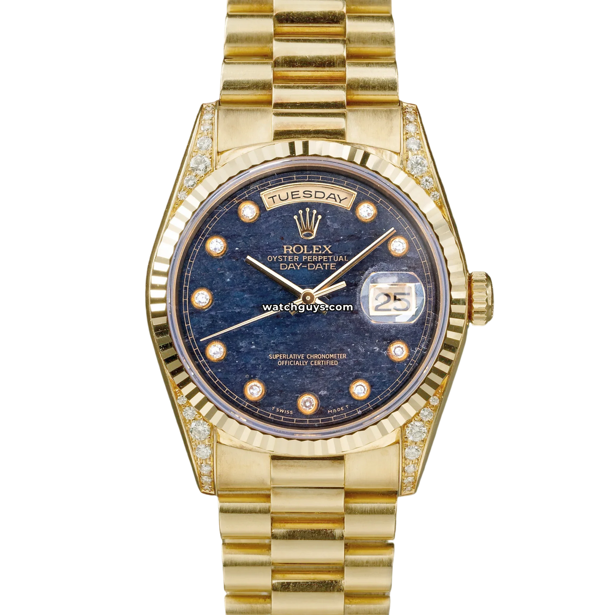 Rolex Day-Date 18338 Aventurine Blue