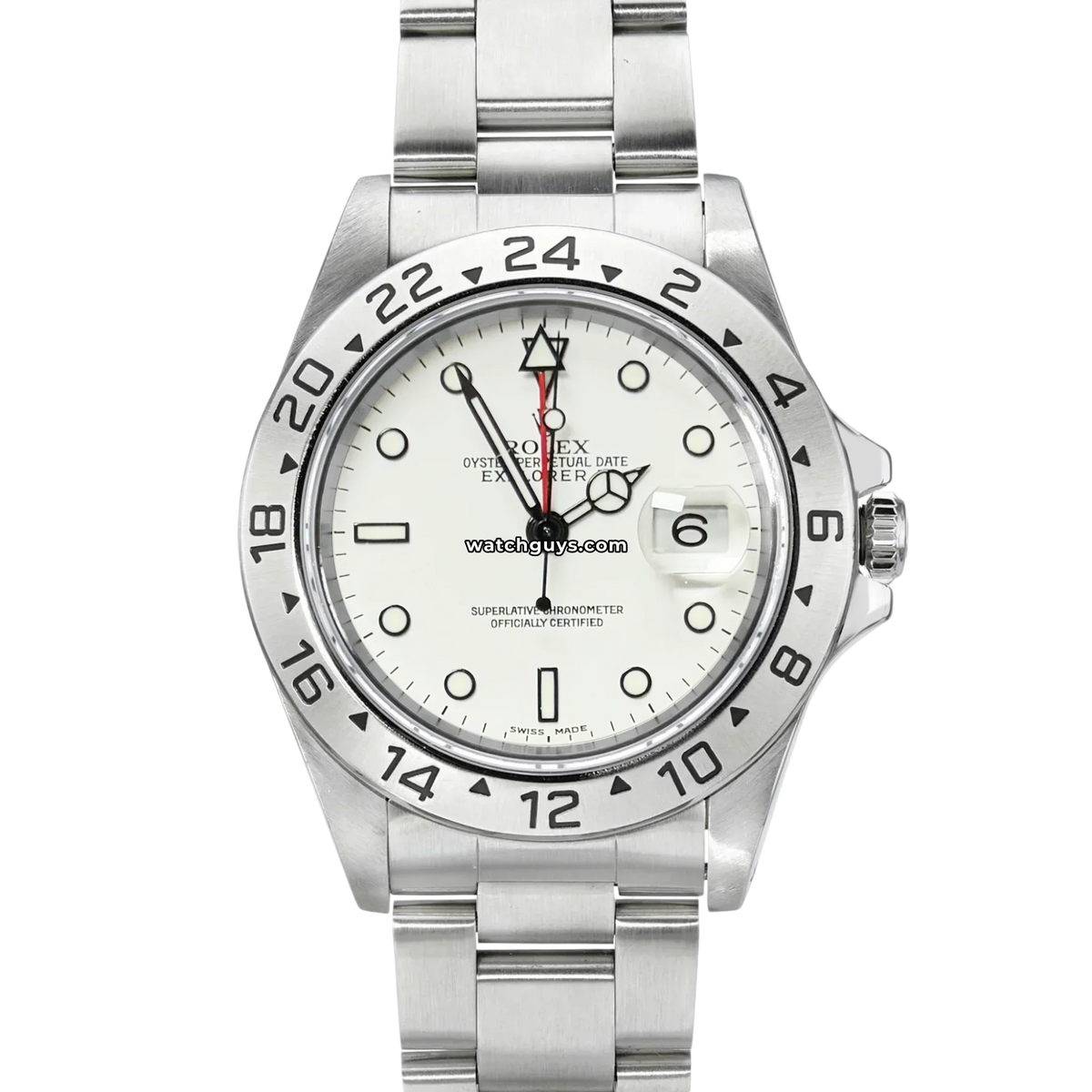 Rolex Explorer II 16570 Polar White