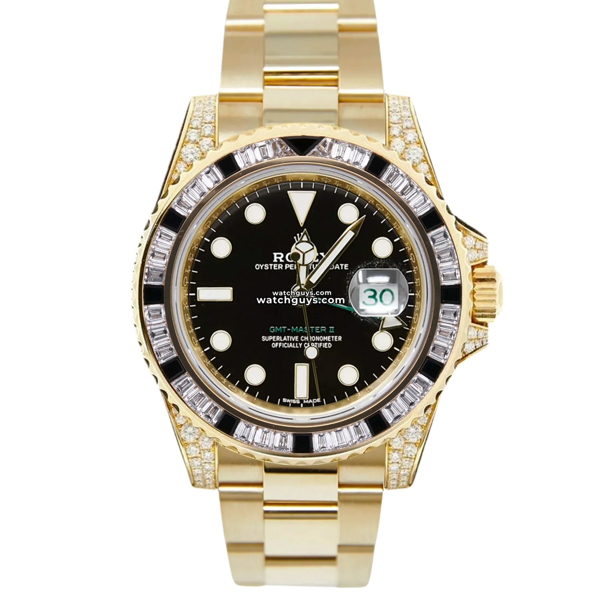 Rolex GMT-Master II 116758SANR 18K Yellow Gold