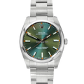 Rolex Oyster Perpetual 114200 Olive Green