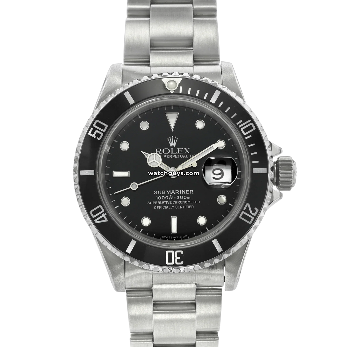 Rolex Submariner 16610 T Black Oyster