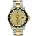 Rolex Submariner 16613LN Champagne Serti
